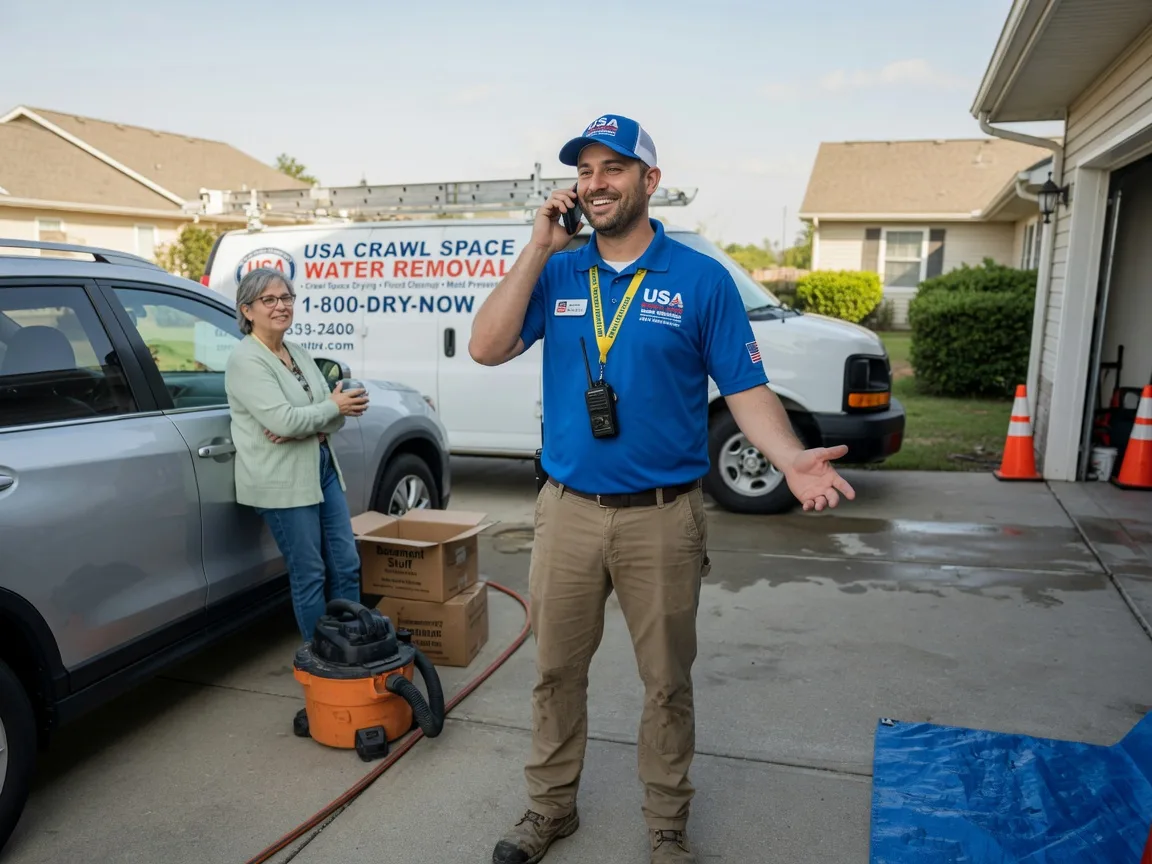 Crawl Space Water Removal Spalding, NE FAQs